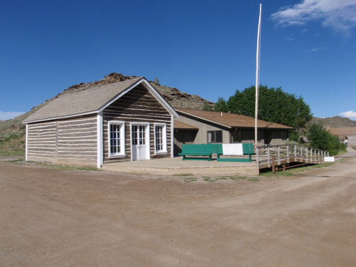 Entrance to South Pass City's Ghost Town.